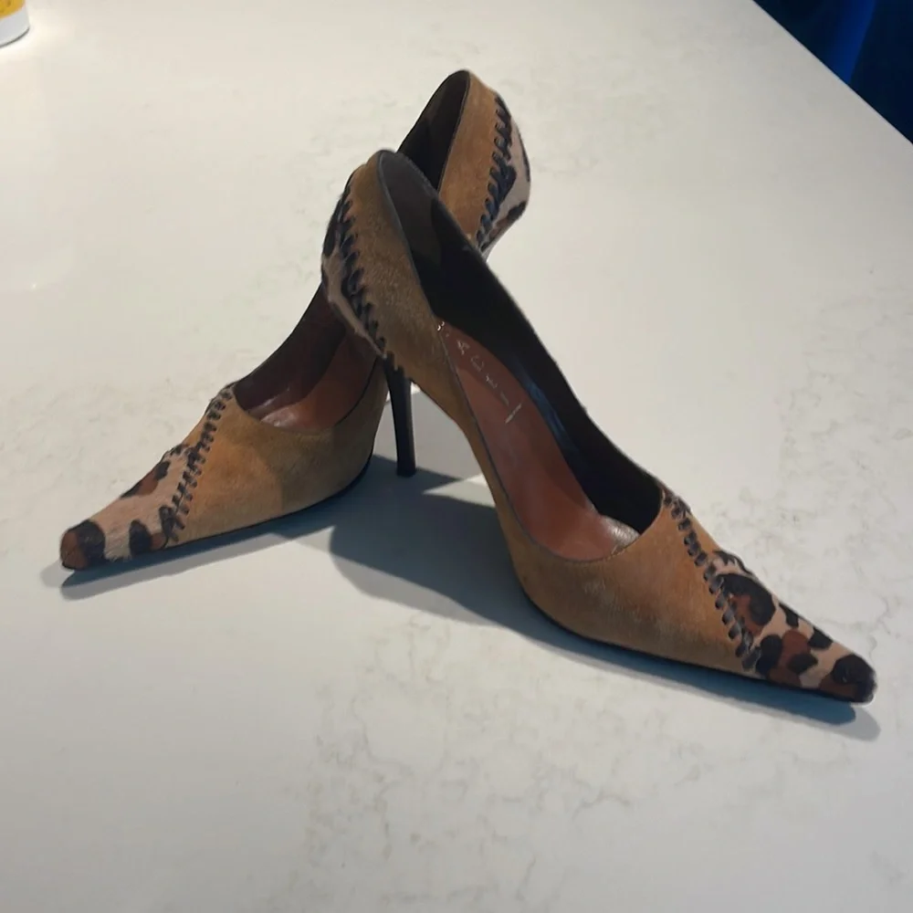 Leather and suede Italian Shoes - Picture 2 of 10